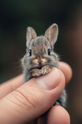 Tierischer Daumengast: Hase