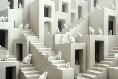 Schrödingers Treppe