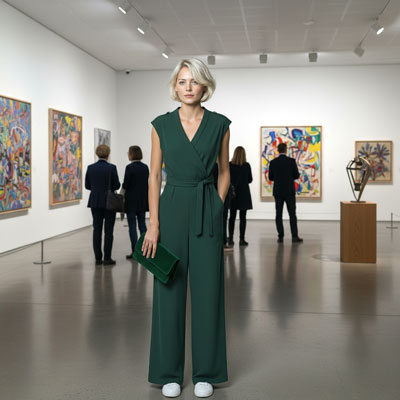 Person in Bildergalerie