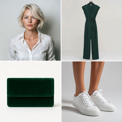 Nano Banana: Person und Outfit-Elemente