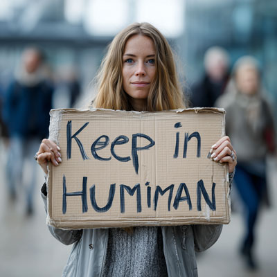 Hände und Schrift sind Midjourneys Achillesferse