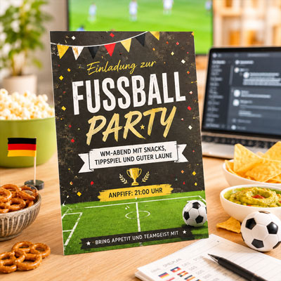Fussballparty