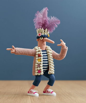 Knitted Moves – gestrickte Tanzfigur, Bild 5