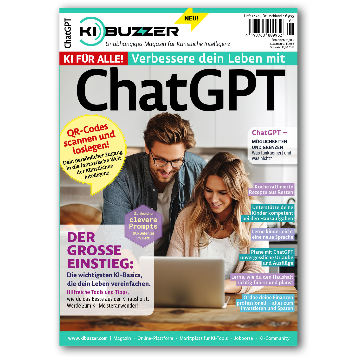 Titelblatt KI-BUZZER Heft 1
