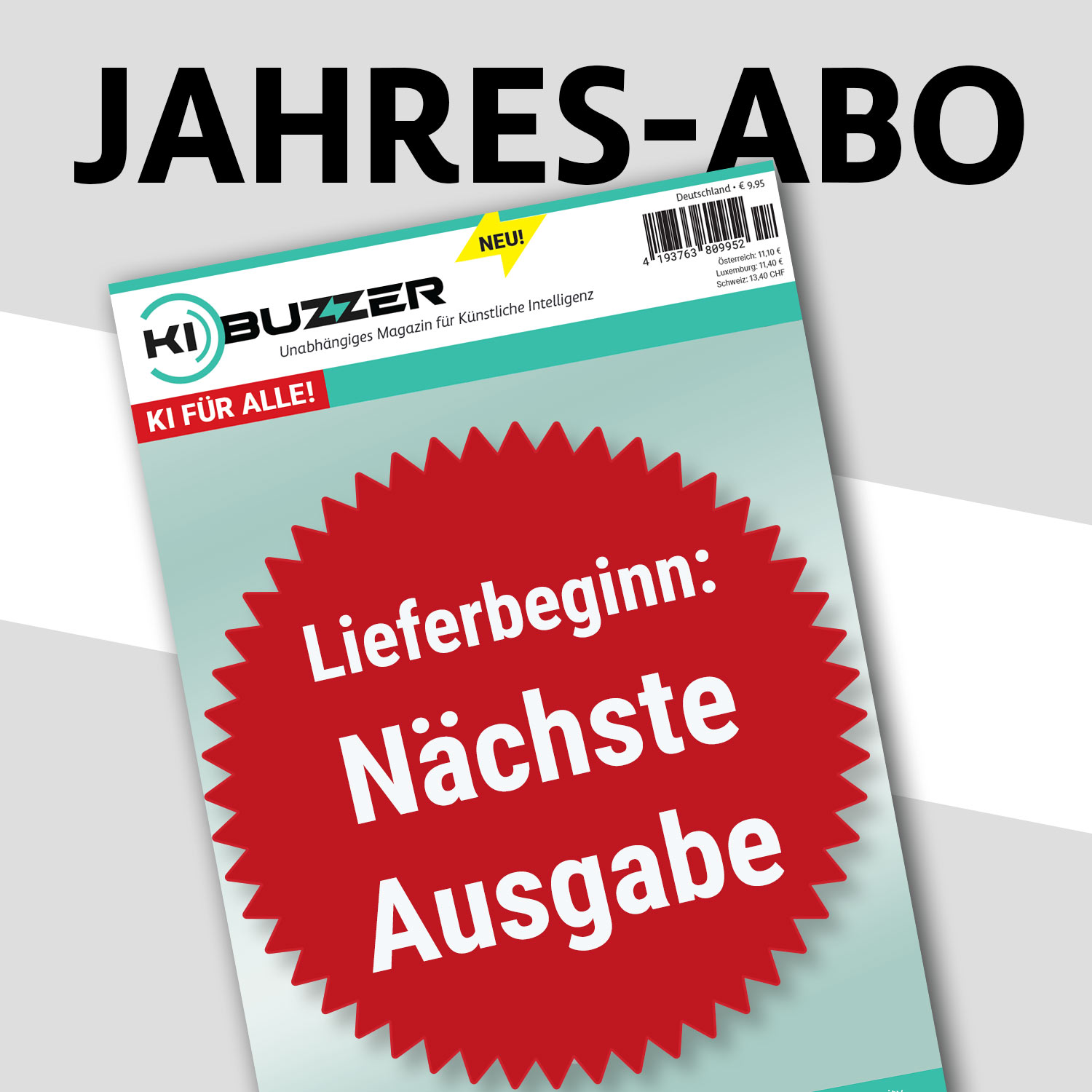 KI-BUZZER Jahres-Abo